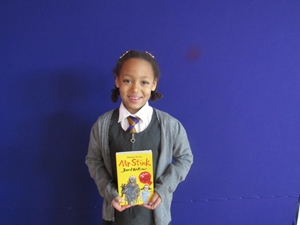 Jasmine Year 4 My favourite book is Mr Stink by David Walliams. I like this book because it is funny, written by my favourite author and the pictures help to build great images in your mind. 