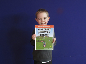 Josh Year 3 My favourite book is Minecraft Secrets and Cheats. I love this book because I enjoy reading about animals. It also tells me how to play Minecraft.